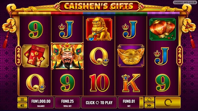Caishen's Gifts slots review