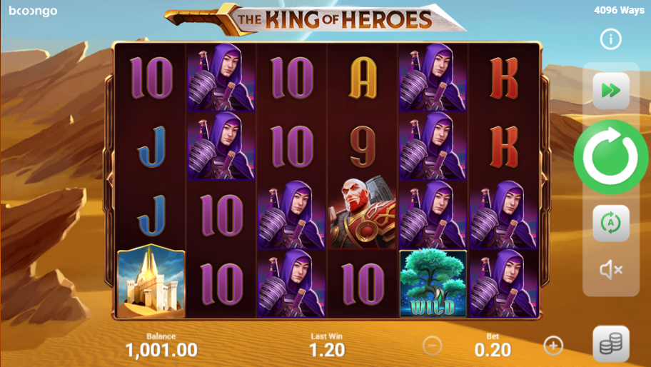 The King of Heroes slots review