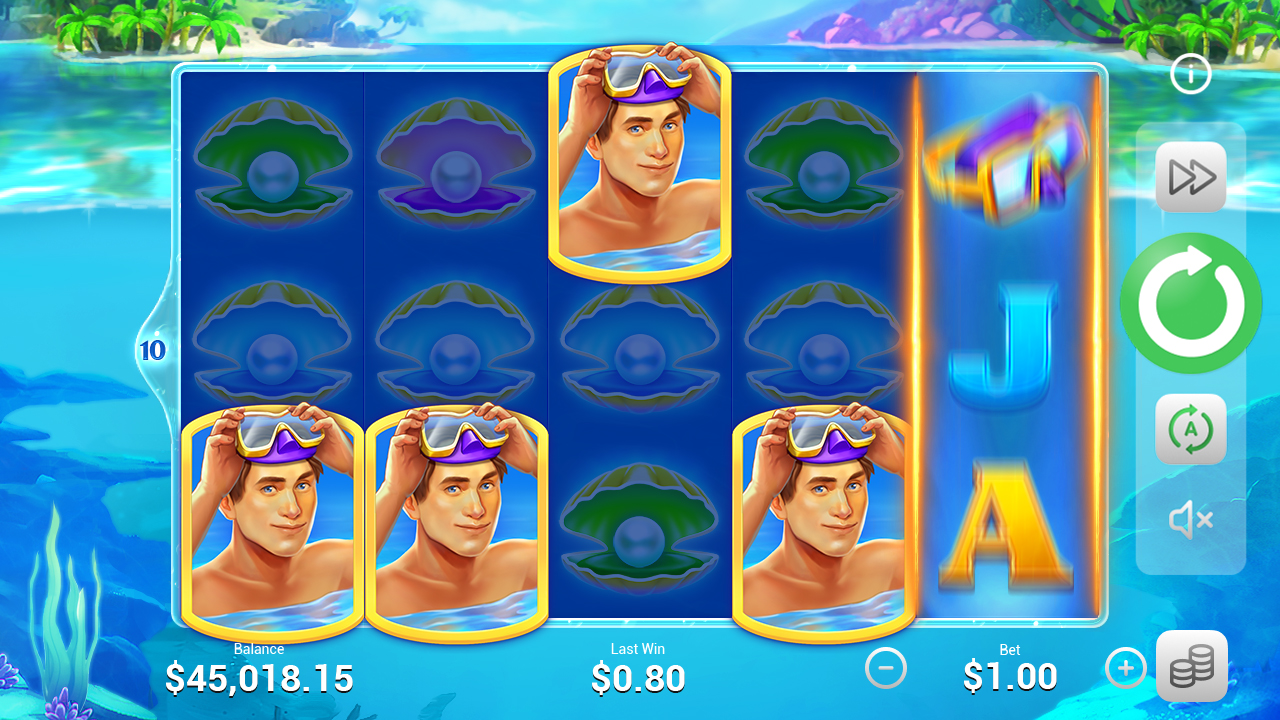 Pearl Diver overview slot