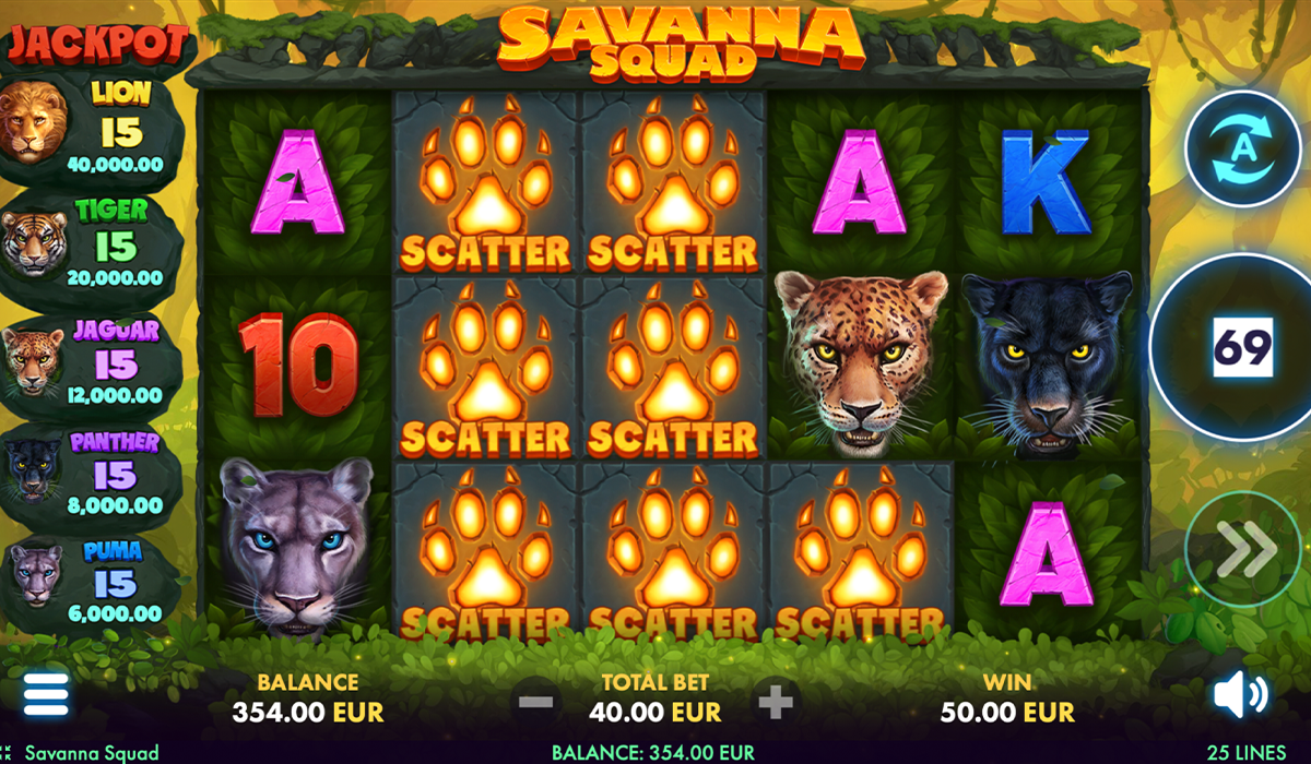 The Savanna Squad slot review