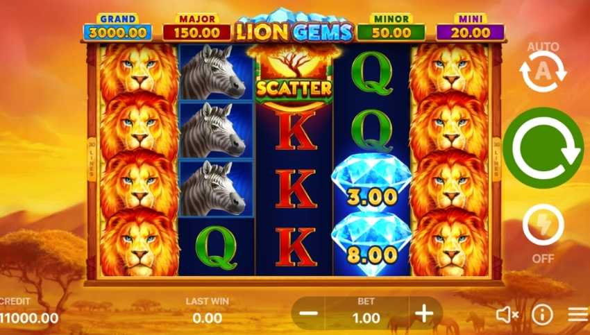Experience the Thrill of the Jungle with Lion Gems 1